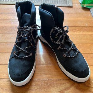 Timberland Supaway Black White Rosegold Women Sneaker Booties Size 9.5 Brand New